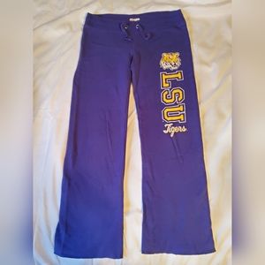 Soffe LSU Louisiana football team sweat pants size L